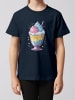 wat? Apparel T-Shirt Eisbecher in Dunkelblau