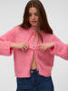 Vero Moda Strickjacke in Geranium Pink