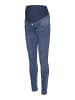 Vero Moda Umstandsjeans mit Skinny Fit in Medium Blue Denim