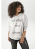 Aniston PLUS Kapuzensweatshirt in grau