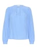 Kaffe Langarm-Bluse KAbarbara Regular fit in Vista Blue
