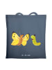 Mr. & Mrs. Panda Beutel Raupe Schmetterling ohne Spruch in Indigo Blue