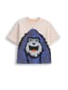 Coccodrillo Baumwoll-T-Shirt in beige