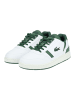 Lacoste Sneaker in Weiß/Grün