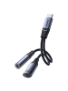 Joyroom Joyroom SY-C02 2in1 DAC Adapter USB-C auf USB-C 3,5 mm