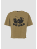 QS T-Shirt in 78D0_olivgrün