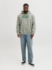 JACK & JONES PLUS Kapuzenpullover in Seagrass
