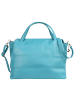Florence Florence Handtasche Leder türkis ca. 36cm