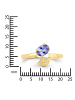 Rafaela Donata Ring Sterling Silber Tansanit in gelbgold
