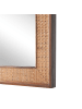 Beliani Wandspiegel IGUALA in Braun - (W) 54 x (H) 74 x (L) 5 cm