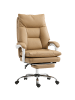HOMCOM Bürostuhl in Braun 76L x 65B x 121H cm
