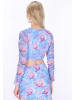 IZIA Women Longsleeve in blue