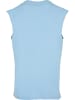 Urban Classics Urban Classics Herren Open Edge Sleeveless Tee in balticblue