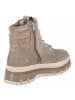 Tamaris Schnürstiefel in taupe