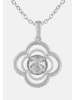 Diamant Exquis Halskette aus 375 Weißgold mit Perle mit Diamant