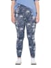Ulla Popken Leggings in navy blau