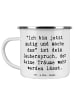 Mr. & Mrs. Panda Teetasse Spruch Mutig zu sich selbst stehen mit... in Weiß