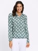 WITT WEIDEN Druck-Bluse in jade-bedruckt