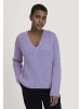 Hessnatur Hessnatur Strick Pullover Relaxed aus Alpaka mit Bio-Baumwolle in flieder