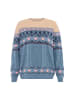 Jalene Sweater in BLAU MEHRFARBIG