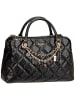 Guess Handtasche Libby 2 Comp Satchel in Black