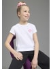 H.I.S. T-Shirt in pink + schwarz + weiß