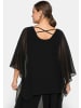 sheego Tunika in schwarz