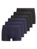 OLYMP  Boxershort 6er Pack in Blau/Schwarz