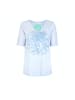 LIEBLINGSSTÜCK V-Kragen T-Shirt für Damen in hell-blau