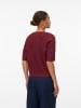 Vero Moda Strickpullover in Zinfandel