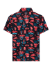 King Kerosin King Kerosin Hawaiihemd Kustom Kulture in schwarz