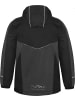 Normani Outdoor Sports Kinder Regenjacke mit Fleecefutter Wasilla in Schwarz