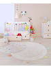 Happy Decor Kids Teppich "Colored sun" in Beige/Mehrfarbig - Ø 150  cm