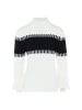 FENIA Damen Sweater in WOLLWEISS SCHWARZ