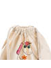 Mr. & Mrs. Panda Jutebeutel Einhorn Woodstock mit Spruch in Creme