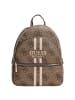 Guess Manhattan II Backpack - Rucksack L (coal logo) in latte logo