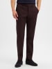 Finshley & Harding Hose Mitch in aubergine - 0001