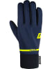 Reusch Fingerhandschuhe Hike & Ride STORMBLOXX in 4549 night sky/safety yellow