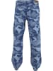 Urban Classics Loose Fit Jeans in bluelasercamo