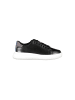 Calvin Klein Schwarze Leder-Sneaker