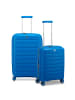 Roncato B-Flying 4 Rollen Kofferset 2-teilig mit Dehnfalte in blue