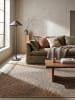 KADIMA DESIGN Teppich flachgewebt Floral flachgewebt pflegeleicht Wohnzimmer Flur in Natur