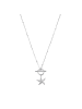 Tom Tailor Kette mit Anhänger Silber 925, rhodiniert in silber