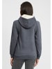 Oxmo Hoodie OXJulia Pile in Blau