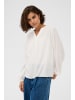 Kaffe Langarm-Bluse KAninna Regular fit in Chalk