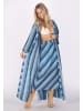 IZIA Damen Kimono in Blau Mehrfarbig