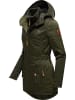 Marikoo Wintermantel Sanakoo in Olive