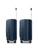 Redolz Essentials 17 2.0 4 Rollen Kabinentrolley 55 cm Laptopfach mit Dehnfalte in navy