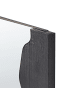 Beliani Wandspiegel SAULLCET in Schwarz - (W) 75 x (H) 175 x (L) 4 cm Vertikal