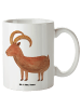 Mr. & Mrs. Panda Tasse Sternzeichen Steinbock ohne Spruch in Weiß